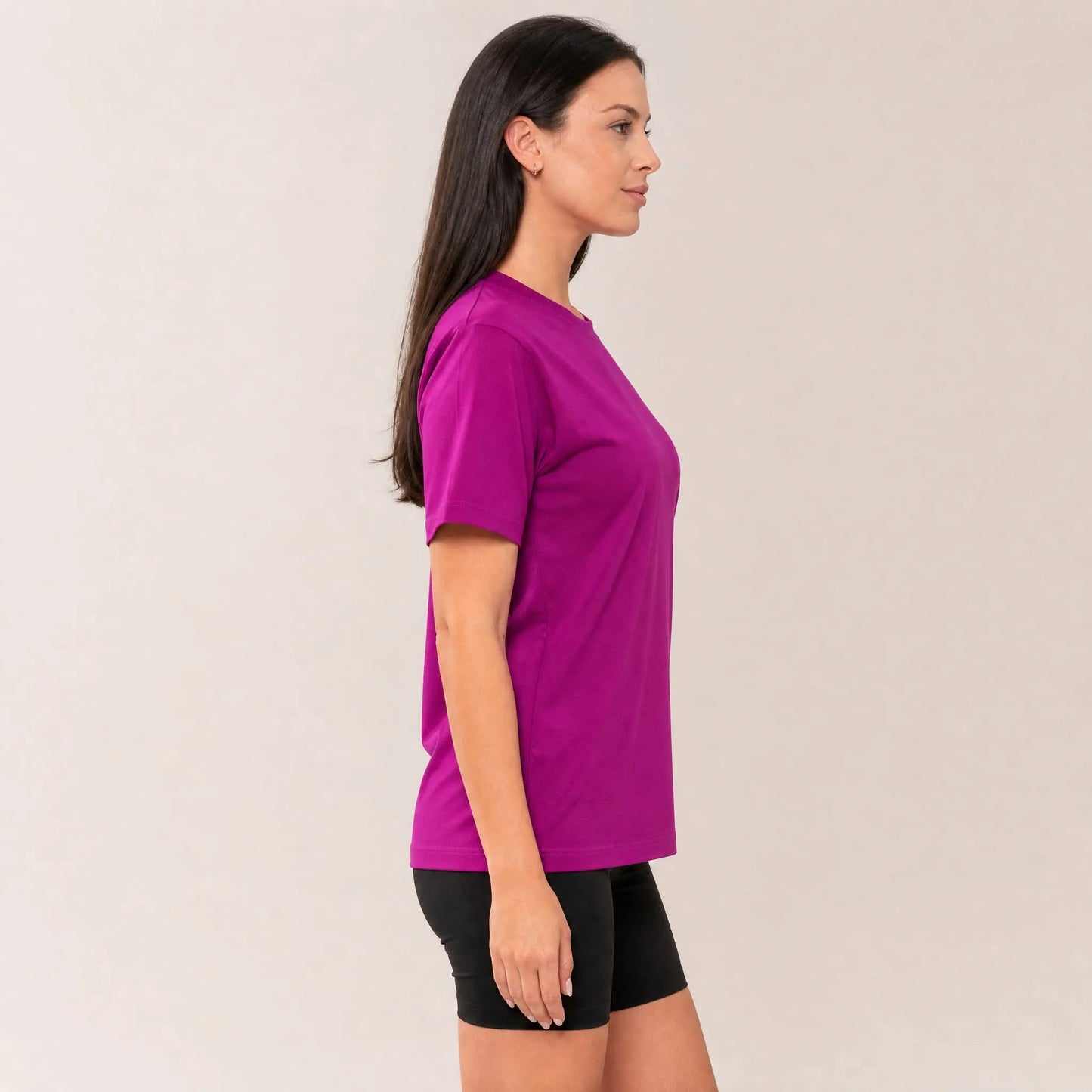 Camiseta Feminina Manga Curta Casual para o Dia a Dia