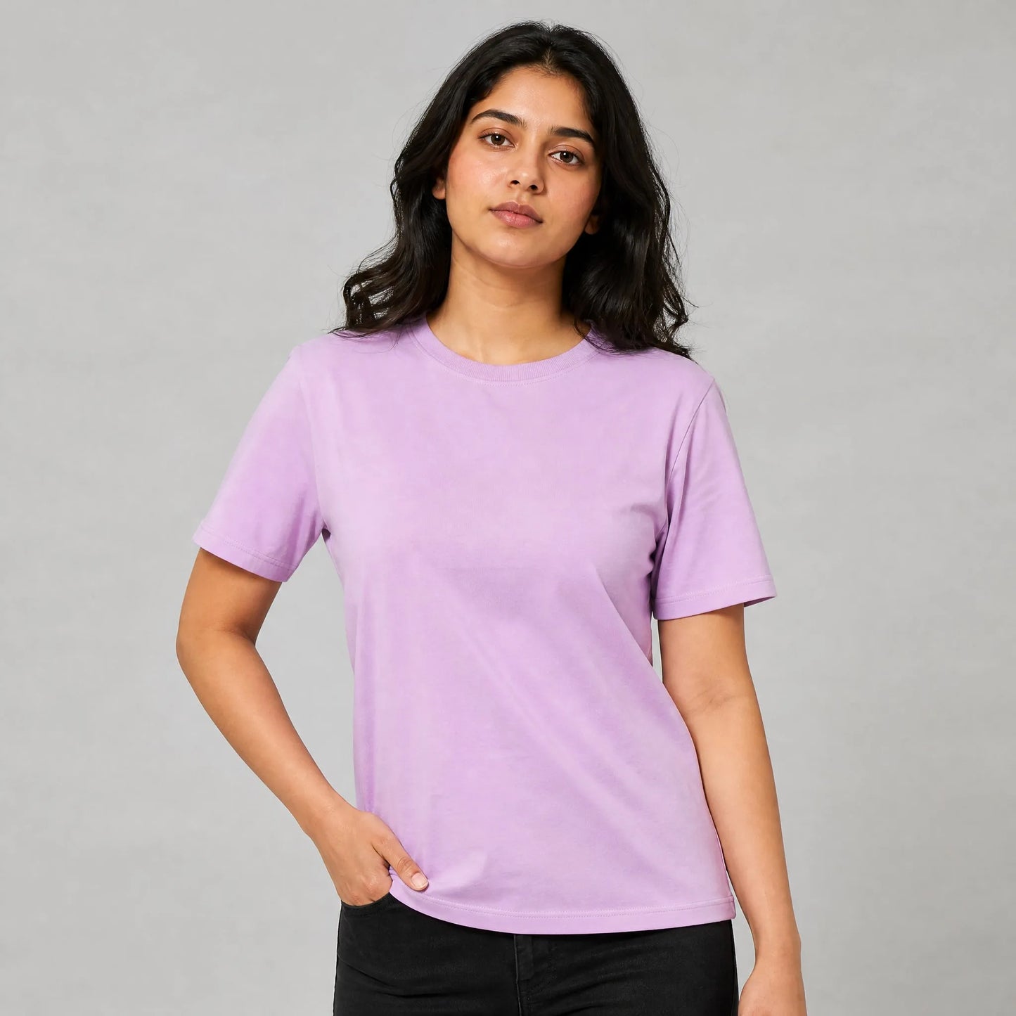 Camiseta Feminina Manga Curta Casual para o Dia a Dia