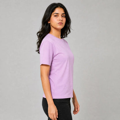 Camiseta Feminina Manga Curta Casual para o Dia a Dia