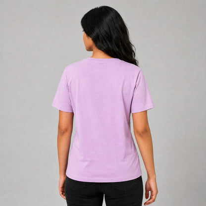 Camiseta Feminina Manga Curta Casual para o Dia a Dia