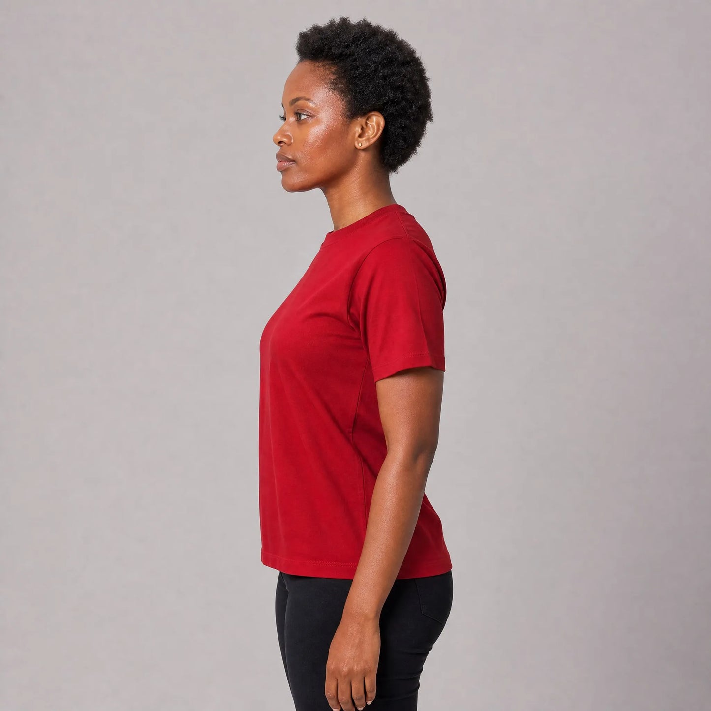 Camiseta Feminina Manga Curta Casual para o Dia a Dia