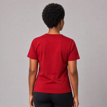 Camiseta Feminina Manga Curta Casual para o Dia a Dia